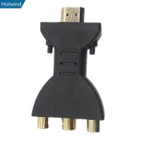 ราคา HW1 HDMI Male to 3 RCA Female Composite AV Audio Video Adapter Converter TV PC (50204648165)