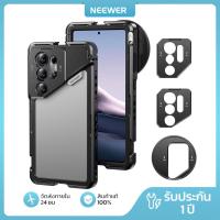 ราคา NEEWER S25 Ultra Phone Cage (PA082) – Mobile Video Rig พร้อมอะแดปเตอร์ฟิลเตอร์ 67 มม., แผ่นหลังเลนส์ 17 มม. & T Mount เข้ากันได้กับเลนส์ Samsung Galaxy + Moment T Series (43562524045)
