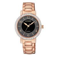 ราคา CITIZEN นาฬิกาข้อมือผู้หญิง สายสแตนเลส รุ่น EL3048,EL3048-53E (18751620827)