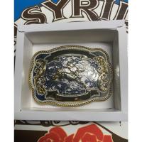 ราคา montana bucklesหัวเข็มขัดมอนทาน่าสีเงินขอบทองเกรดเอGuns-n-roses (18394502220)