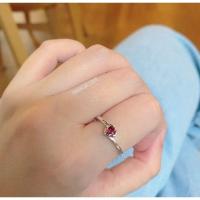 ราคา (ของแท้100%)❣️แถมกล่อง Pandora silver ring แหวนหัวใจแดง (13037574641)