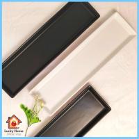 ราคา ถาดเซรามิค จานยาว 17นิ้ว มี2สี ถาดซูชิ จานซูชิ จานวางซูชิ ถาดเบิร์นซูชิ ทนร้อนสูง ถาดเบิร์นไฟ (24571548050)