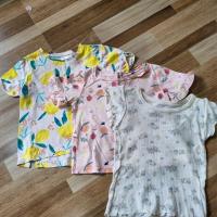 ราคา เสื้อยืดคละเเบรนด์เด็กผู้หญิง3ชิ้น H&M/baby gap/tete a tete (42557271725)