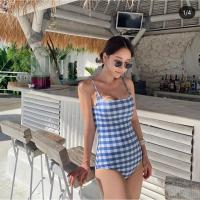 ราคา NEW! Onepiece ชุดว่ายน้ำลายสก็อต (7139865191)