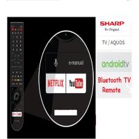 ราคา ใหม่เปลี่ยน GB238WJSA GB238WJN1 สําหรับ Sharp Android TV รีโมทคอนโทรล LC-65UE630X LC-50/58/65UE630X LC-45/50/60UA6800X LC-70/80XU830X 4T-C50/60/70AL1X (27117694971)
