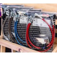 ราคา BRAKE QUIP'S brake hose สายเบรคควิพ สายถัก แท้ ทั้งรถญี่ปุ่นและยุโรป สายถักรถยนต์ อะไหล่รถยนต์ สายเบรครถยนต์ by runstop (27952704265)