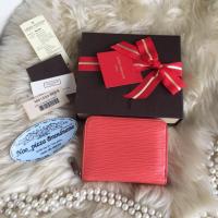 ราคา Used LV epi zippy coin purse poppy (2408426668)