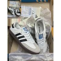 ราคา รองเท้า adidas samba สีขาวมือสอง (27471658158)