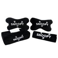 ราคา SESTANA DOLL หมอนในรถยนต์ ชุดรถ 3 In 1 Snoopy เข็มขัดนิรภัยสีดํา เข็มขัดนิรภัย พนักพิงศีรษะ ตัวอักษร (49301707260)
