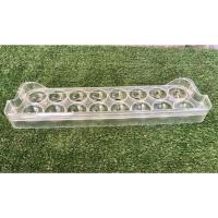 ราคา ชั้นวางของข้างประตูตู้เย็นชาร์ป (ชั้นไข่) ยาว 40.2 กว้าง 10.5 เซนติเมตร มือสองของแท้ต (45752814417)