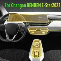 ราคา For Changan BENBEN E-STAR 2023 NAVIGATION STEERING WHEEL Central Control Car Film Interior Accessor (48553683173)