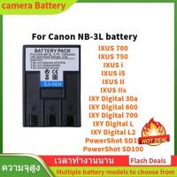 ราคา For Canon CCD NB-3L battery IXUS i/i5/ II/700/750/600 IXY แบตเตอรี่+เครื่องชาร์จกล้องดิจิตอล 1200mah (43661484299)