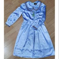 ราคา เดรส ONE & ONE สีฟ้า งานป้ายงานปัก (2320515212)