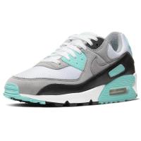 ราคา Nike รองเท้าไนกี้ผู้ชาย Nike Air Max 90 CD0881-100 (Turquoise/Black/Particle Grey) สินค้าลิขสิทธิ์แท้ (6257963462)