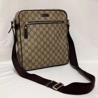 ราคา กระเป๋าสะพายไหล่/สะพายข้าง Gucci GG Supreme สีเบจ ของแท้ มือสอง จัดส่งตรงจากญี่ปุ่น (25647915426)