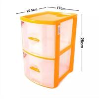 ราคา Shinpo ลิ้นชักมินิ 2 ชั้น/ลิ้นชักเครื่องประดับ/ลิ้นชักอเนกประสงค์ (42907835994)