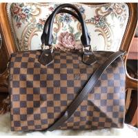 ราคา กระเป๋าหลุยส์ หนังแท้ มือสอง Speedy Damir 30 สภาพใหม่มาก (6716697574)