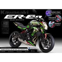 ราคา สติ๊กเกอร์แต่งลายรถ Kawasaki ER6N 2013-2016 ER6R-RACE (28917953982)