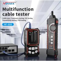 ราคา TESTER Network Cable 2-in-1 Wire Tracker With Multimeter RJ45 RJ11 Cable LCD Display Tools Noyafa รุ่น NF-808 (29117764804)