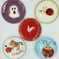 ราคา จานเซรามิค ลายน่ารัก ขนาด 8 นิ้ว (20.2 ซ.ม.) มี 5 ลาย (3733070475)