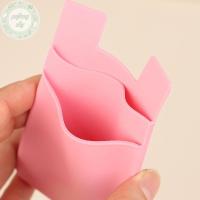 ราคา PUSKY สองชั้นซิลิโคนโทรศัพท์มือถือกลับกระเป๋าผู้ถือบัตรกรณีกระเป๋ากาวสติกเกอร์โทรศัพท์ปกหลัง ID Card กระเป๋าสตางค์กระเป๋า VN (50603686260)