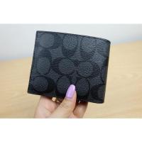 ราคา Coach เงินสั้น เทาดำซี ใส้ใน ชาย 4.5” (22304822795)