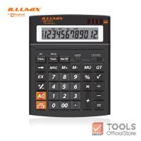 ราคา ตราช้าง อิลลูมิกซ์ เครื่องคิดเลข ขนาดใหญ่ รุ่น L02-12D สีดำ จำนวน 1 เครื่อง (18584314727)