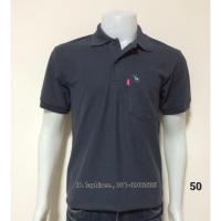 ราคา เสื้อโปโล หญิงและชาย สีเทาดิน 50 (ตรากวางแท้) By Geeko (45151994333)