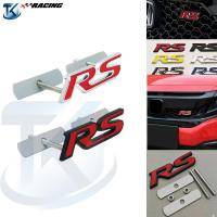 ราคา Thongkaow - ชุดโลโก้โลหะ 3D ติดกระจังหน้ารถยนต์ โลโก้ RS พร้อมสกรูยึด 1 ชุด (49102856947)