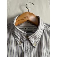 ราคา L.L.BEAN เสื้อเชิ้ตแขนสั้น BD Collar Light Purlpe Stripe Shirt (24421708642)