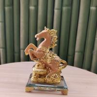 ราคา ม้ามงคล 5นิ้ว สีทอง ยืนถังทอง(QC) (1856523388)