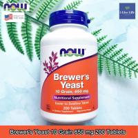 ราคา Now Foods - Brewer's Yeast 10 Grain 650 mg 200 Tablets เสริมอาหาร บริวเวอร์ ยีสต์ วิตามินและแร่ธาตุ (10289139846)