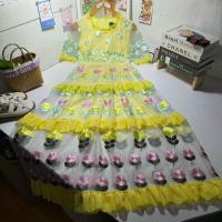 ราคา เดรสงานป้าย Miss Bell งานปักทั้งตัว ซื้อมา 690.- (27956883080)