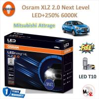 ราคา Osram หลอดไฟหน้า รถยนต์ XLZ 2.0 Next Level LED+250% 6000K Mitsubishi Attrage แอททราจ รับประกัน 1 ปี (24274925938)