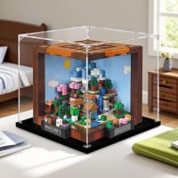 ราคา Lego Acrylic Display Box MY For 21265 Minecraft Table, Popmart Labubu Zimomo (Kotak Pameran Display作台ขยายกล่อง) (24947206032)