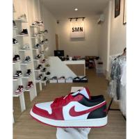 ราคา (พร้อมส่ง ของแท้ %) Nike air jordan 1 low Reverse Black Toe (w) (19464088068)
