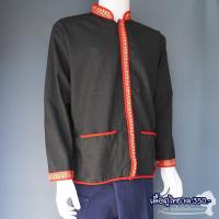 ราคา เสื้อภูไทชาย กรมท่า / ดำ (1898496891)