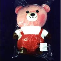 ราคา ตุ๊กตาผองเพื่อนส่งความสุข ขนาด 22 cm (หมีน้อยชมพูน่ารักใส่ชุดเอี้ยม) (15629749184)