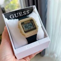 ราคา นาฬิกาผู้หญิงGuess ดิจิตอล ตัวเรือนสเตนเลสประดับคริสตัล สายซิลิโคนมี 2สีค่ะ แจ้งแม่ค้าเช็คสต๊อกก่อน (24591715827)