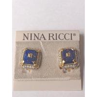 ราคา ต่างหูหนีบ NINA RICCI แท้ งานวินเทจ (22826241384)