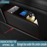 ราคา For Xpeng G6 PU Leather Car Lower Central Console Storage Box Organizer Holder Case Auto Interior (42226967303)