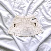 ราคา Guess กระโปรงเด็กผู้หญิง 6-12 เดือน ทรงเทนนิส สีขาว ผ้าCotton (23854400391)