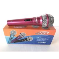 ราคา ﻿ไมค์โครโฟนพร้อมสาย PROFESSIONAL DYNAMIC MICROPHONE YG-328K สีชมพู สายยาว 2 เมตร (7461242975)