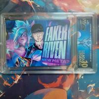 ราคา ภาพวาดกรอบ ป้ายแผ่นกรอบ 10 จุด ลงนาม League of Legends TI FAKER LOL 1458 PSA 2a (51104853071)