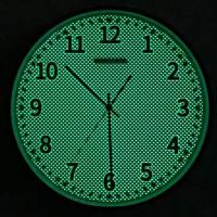 ราคา นาฬิกาแขวนเรืองแสงทันสมัยเรียบง่าย: นาฬิกาเรืองแสงสีโลหะสไตล์ Starry Sky-Digital นาฬิกาทองไฟฟ้า (48704437743)