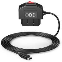 ราคา OBD OBD2 ถึง Micro Type C Mini USB Charger สายไฟสําหรับกล้อง Dash รถ DVR 24 H ที่จอดรถรถอุปกรณ์เสริม 15W พร้อมแบตเตอรี่ป้องกัน (52152565861)
