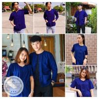 ราคา หม้อห้อมคอกลมกระดุมจีน ม่อฮ่อมคอจีน กระดุมจีน แขนสั้น หม้อฮ้อมแขนยาว ใส่ได้ทั้งชายและ หญิง (1639631806)