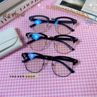 ราคา แว่นตากรองแสงสีฟ้า ทรงคลับมาสเตอร์ ชายหญิงใส่ได้ [มีบริการปลายทางCOD] (20269109143)