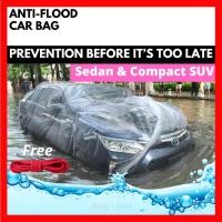 ราคา น้ําท่วมกระเป๋ากันน้ําเต็มรถห่อพลาสติก ป้องกันน้ําท่วมซีดานขนาดกะทัดรัด SUV (49000255433)