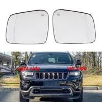ราคา สําหรับ Jeep Grand Cherokee 2014-2021 กระจกมองหลังด้านข้างเลนส์ประตู Wing กระจกมองหลังกระจกอุ่น 68092051เอบี 68082636เอบี (56954205274)